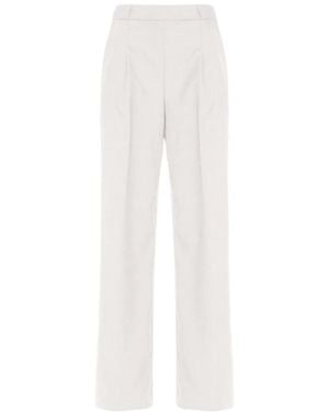 Soallure Wide Trousers - White