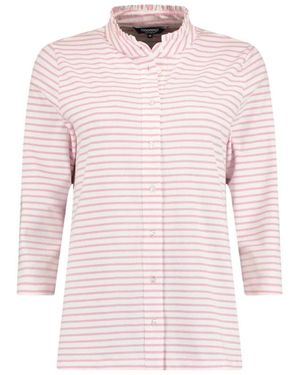 Bloomings Overhemden ,Roze ,Katoen Ruffle Blouse