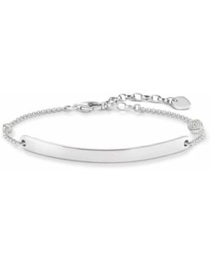 Thomas Sabo Zilveren Damesarmband Glam & Soul - Wit