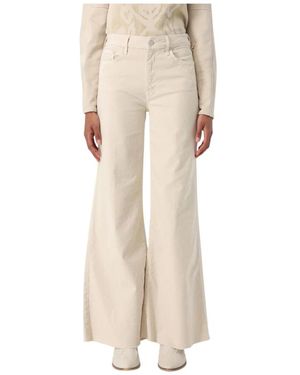 Mother Wide Jeans - Neutro