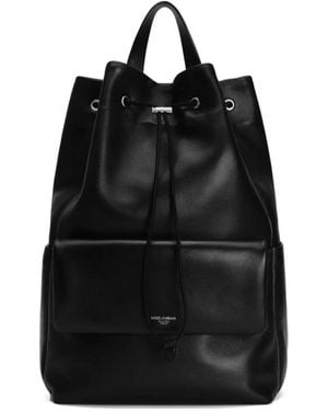 Dolce & Gabbana Stylischer Rucksack Für Den Täglichen Gebrauch - Schwarz