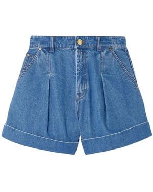 Zimmermann Denim Shorts - Blu