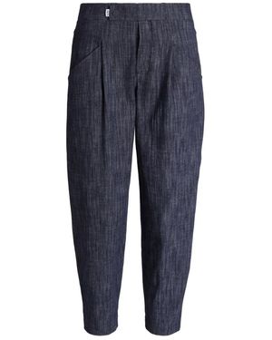 PNTS Cropped Trousers - Blu