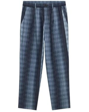 Pierre Louis Mascia Straight Trousers - Blu