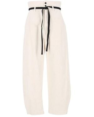 Barena Wide Trousers - Neutro