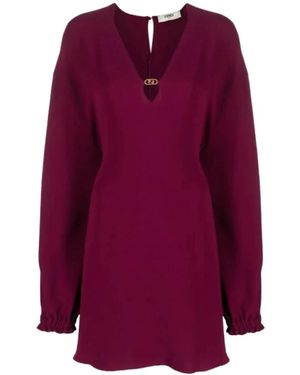 Fendi Short Dresses - Purple