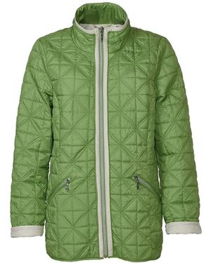 Danwear Giacca trapuntata ghita verde mela