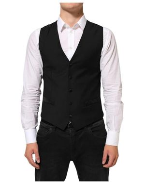 Dolce & Gabbana Suit Vests - Noir