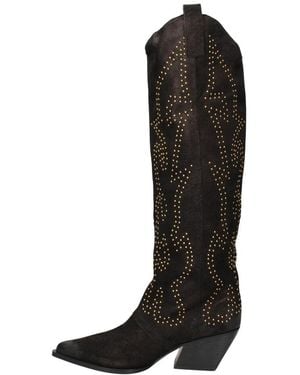 Marc Ellis Cowboy Boots - Negro