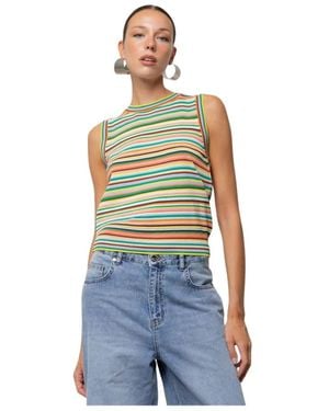 Kaos Sleeveless Tops - Azul
