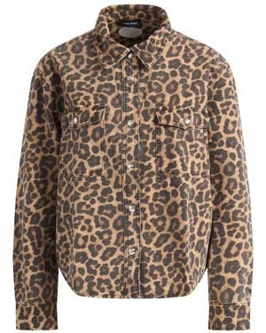 Anine Bing Denim Jackets - Brown