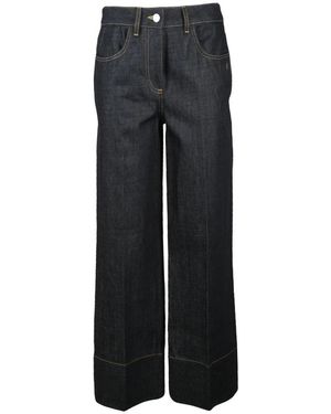 Givenchy Wide Jeans - Schwarz