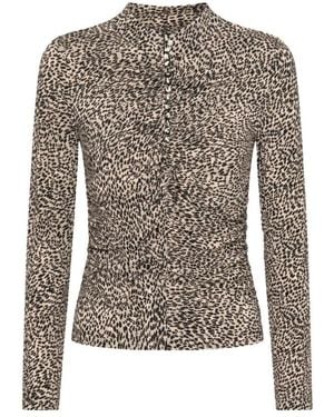 Sea Charlize Blouse - Bruin