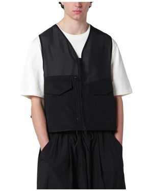 Y-3 Vests - Negro