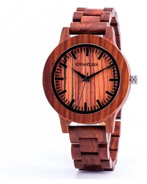 Edenholzer Quartz Horloge - Rood