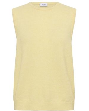 Saint Tropez Round-Neck Knitwear - Amarillo