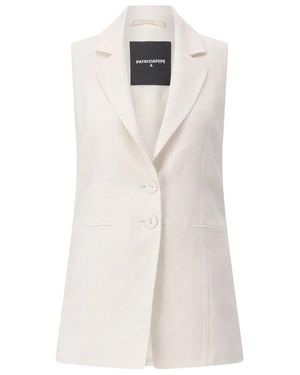 Patrizia Pepe Vests - Blanc