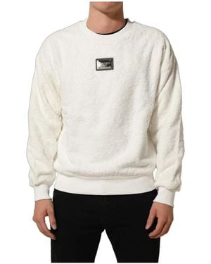 Dolce & Gabbana Sweatshirts - White