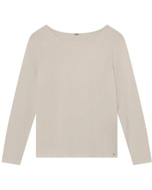 GUSTAV Langarmshirt - Weiß