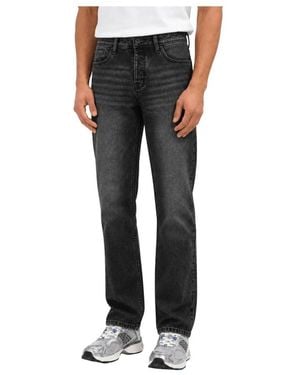 Pure Path Straight Fit Jeans - Black