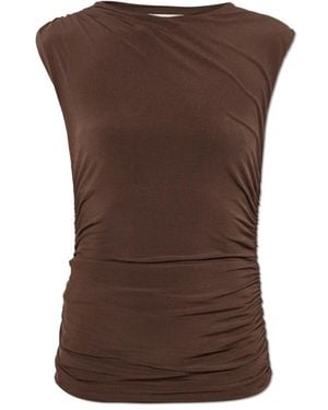 Gestuz Tops ,Bruin ,Polyester Gzsaily Top