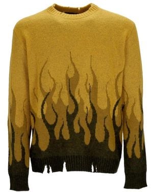 Vision Of Super Round-Neck Knitwear - Green