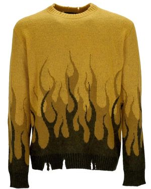 Vision Of Super Round-Neck Knitwear - Green