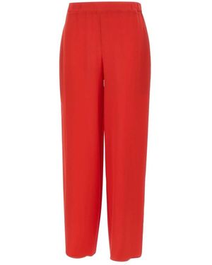 Kangra Straight Trousers - Rojo