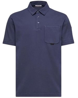 Moncler Tops ,Blauw ,Polo Shirts