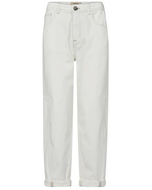 Mos Mosh Straight Fit Jeans - Grey