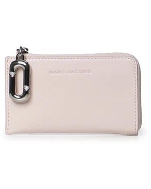 Marc Jacobs De Pop J-Marc Portemonnee Met Ritssluiting - Roze