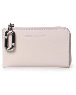 Marc Jacobs Die Pop J-Marc Geldbörse Mit Reißverschluss Oben - Pink