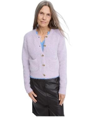 Munthe Truien & Vesten ,Paars ,Nolocca Knit