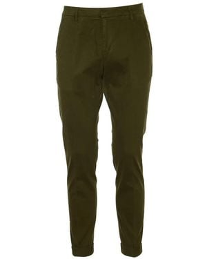 Dondup Slim-Fit Broek - Groen