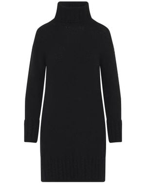 Moncler Knitted Dresses - Negro