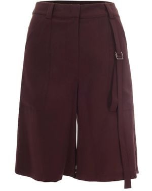 Patrizia Pepe Casual Shorts - Morado