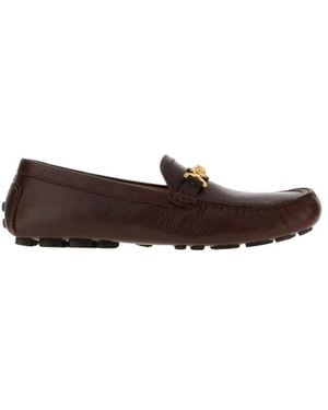 Versace Drivers Loafers - Braun