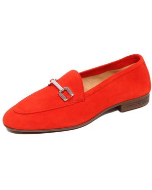 Unisa Korallenroter Wildleder Loafer Modell Dalcy