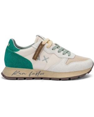 Sun 68 Trainers - White