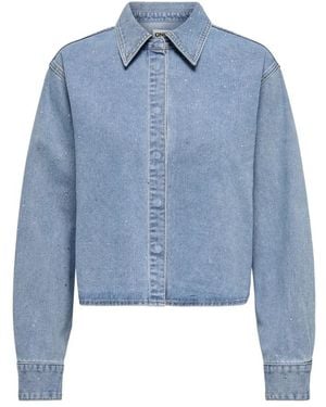 ONLY Denim Shirts - Blu