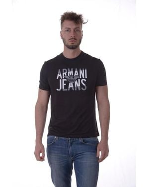 Armani Jeans T-Shirts - Blue