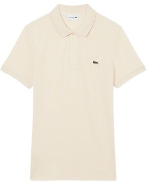 Lacoste Polo Slim Fit - Naturel