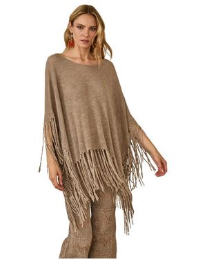 Souvenir Clubbing Jersey Poncho Flecos - Bruin