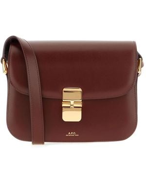 A.P.C. Cross Body Bags - Bruin