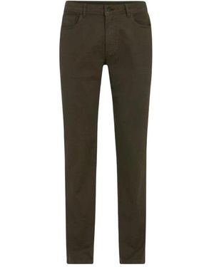 Oscar Jacobson Slim-Fit Trousers - Grey