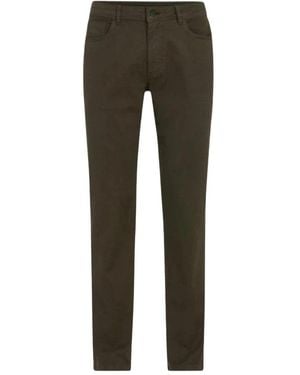 Oscar Jacobson Slim-Fit Trousers - Grey