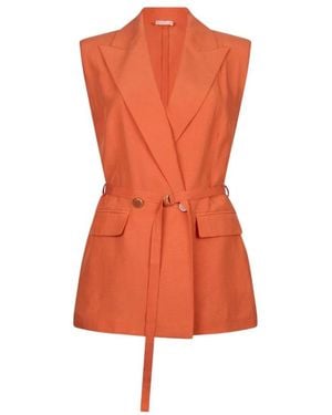 Liu Jo Waistcoats - Orange