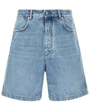 Givenchy Denim Shorts - Azul