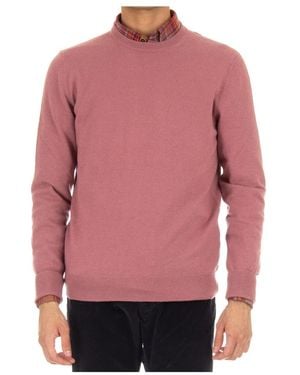 Ballantyne Round-Neck Knitwear - Pink