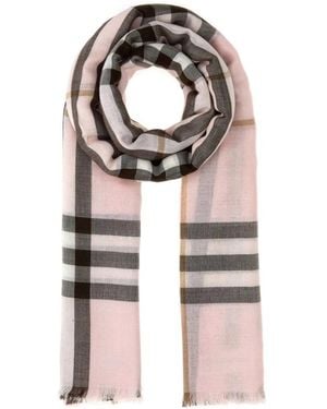 Burberry Winter Scarves - Pink